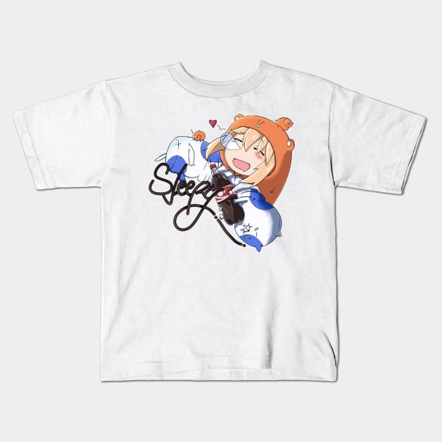 Sleepy-Chan! Kids T-Shirt by suprhiro